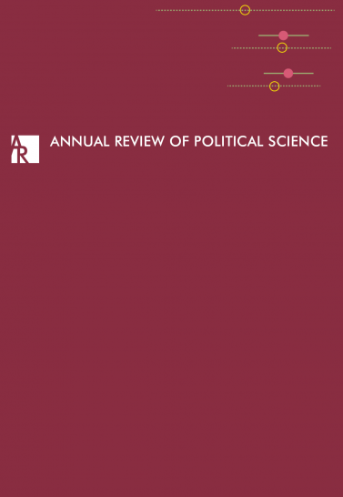 Public Attitudes Toward Immigration. Hainmueller, J. and Hopkins, D.J. (2014) Cover Image