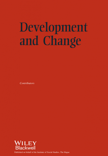 Turning the Tide? Why Development will not Stop Migration. De Haas, H. (2007) Cover Image