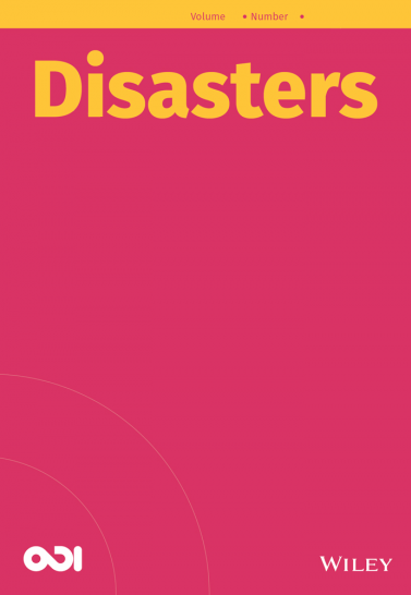 Gender and enterprise in fragile refugee settings: female empowerment amidst male emasculation—a challenge to local integration? Ritchie, H.A. (2018) Cover Image