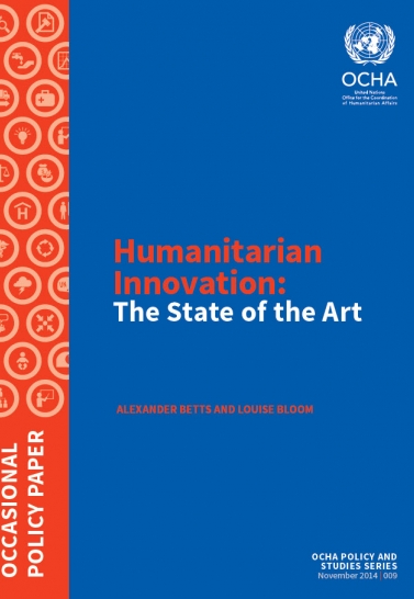 Humanitarian Innovation: The State of the Art Cover Image