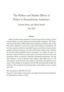 The Welfare and Market Effects of Delays in Humanitarian Assistance Cover Image