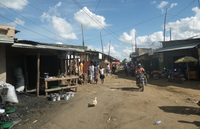 Market in Nakivale