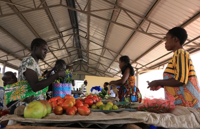  Fresh food market in Kalobeyei