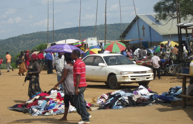 Market in Nakivale